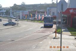 brookvale bus lane project